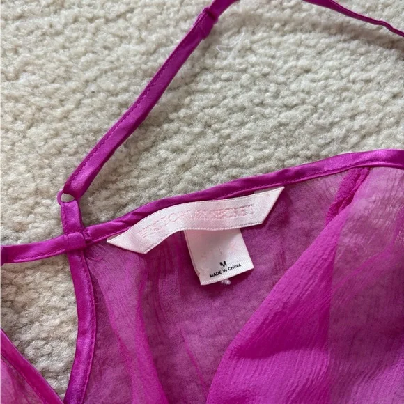 Victoria’s Secret Silk Slip Dress Set - Picture 5 of 8